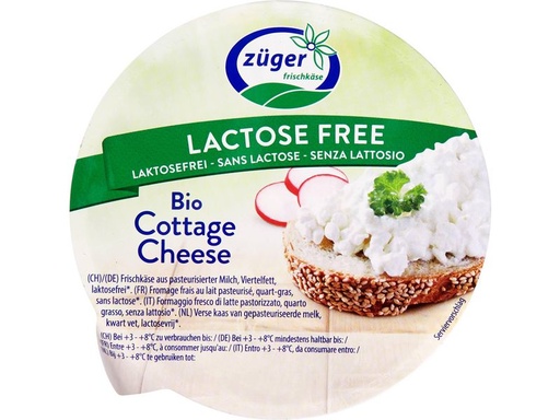 Zuger Cottage cheese lactosevrij 150g