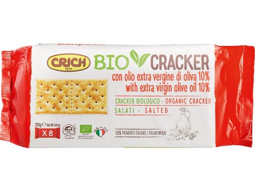 [83173] Crich Crackers olijfolie zout 250g