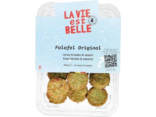 LA VIE Falafel Original verse kruiden & sesam 200g