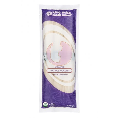 King Soba Thai rijst noedels glutenvrij bio 250g