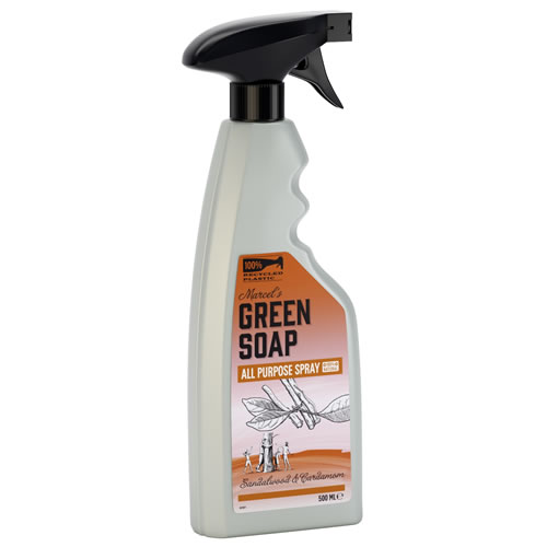 M.Green soap Allesreiniger sandelhout & kardemon spray 500ml