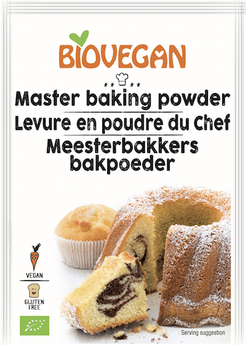 Biovegan Bakpoeder Meesterbakker 3x17g