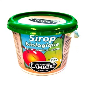 Lambert appel-peer-dadel siroop bio 300g