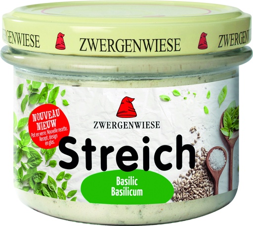 Zwergenwiese Basilicum spread bio 180g
