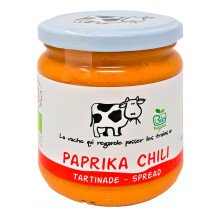 La Vache Bio paprika en chili spread 190g