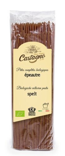 Castagno Bio volkoren spaghetti (100% spelt) 500 g