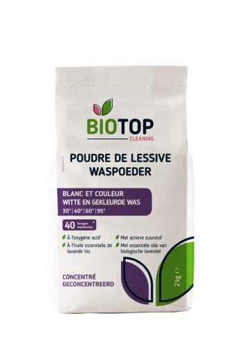 Biotop Geconcentreerd waspoeder geschikt voor alle wasgoed 2 kg