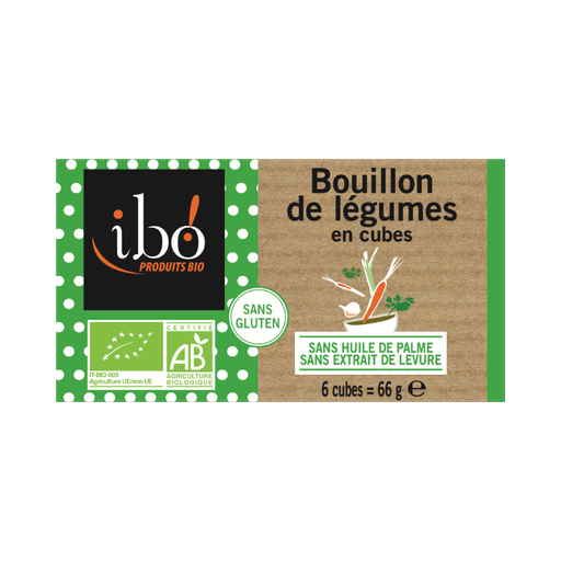 Ibo! Groentenbouillon glutenvrij bio 66g