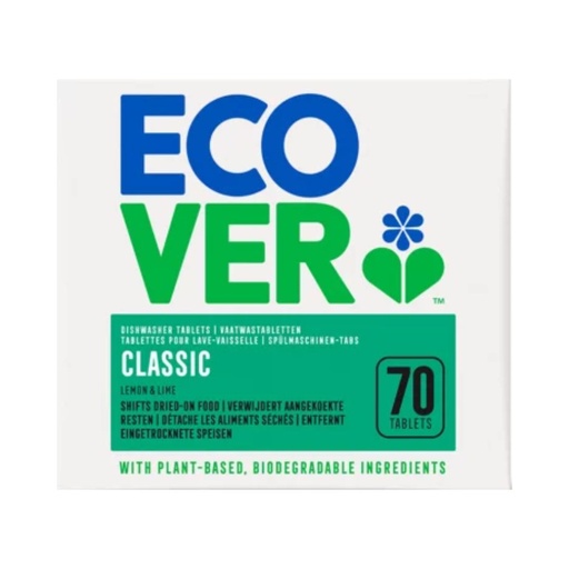 Ecover Vaatwasmachinetabl. classic 70x20g