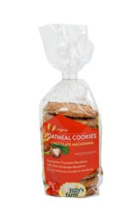 Billy's Farm Haverkoeken chocolade macadamia bio 200g