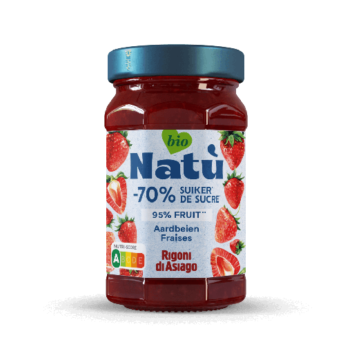 Natù Aardbeien confituur bio 240g