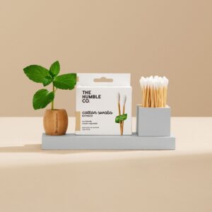 HUMBLE NATURAL COTTON SWABS - WHITE 100 stuks