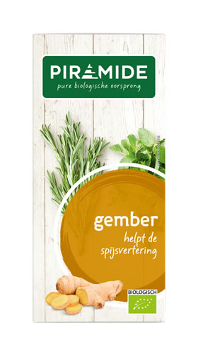 Piramide Gember bio 20 builtjes