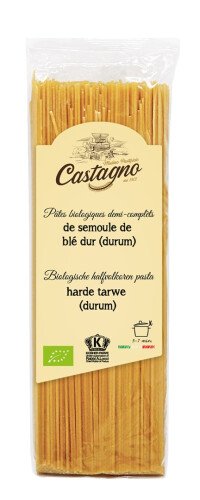 Castagno Bio halfvolle spaghetti (harde tarwe - durum) 500 g
