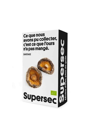 Supersec Shiitake paddenstoelen (25gr)