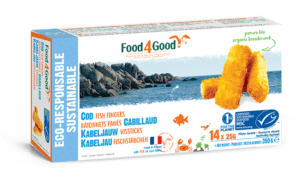 Food4Good Kabeljauw fishsticks msc 350g