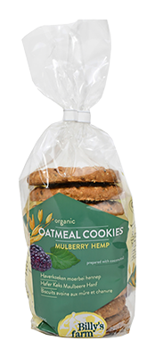 Billy's Farm Haverkoeken moerbei hennep bio 200g