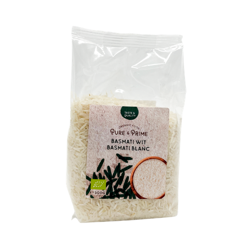 Pure & Prime Basmati rijst wit bio 500g