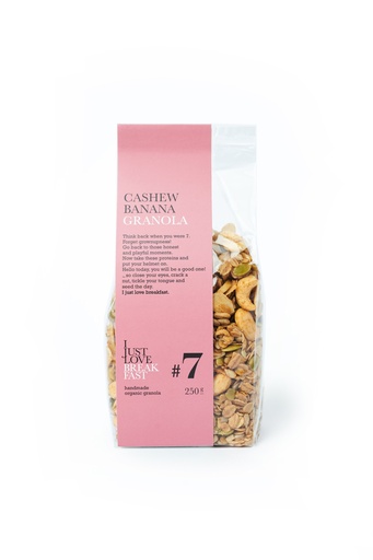 I Just Love Breakfast #7 Cashew & Banana 250g