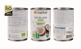 Markal Kokosmelk zonder guargom bio & glutenvrij 440ml
