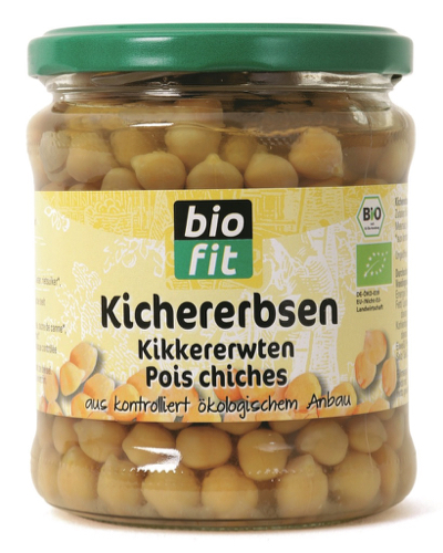 Biofit Kikkererwten bio 370ml