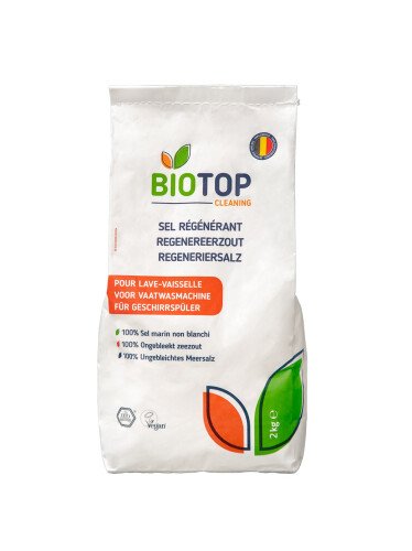 Biotop Regenereerzout met zeezout 2 kg