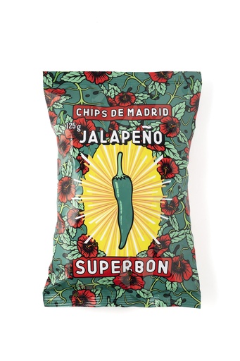 Superbon Chips Jalapeno 125g