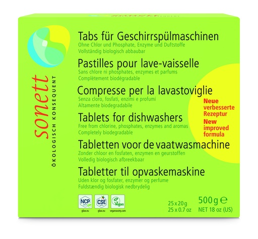 Sonett Vaatwastabletten 25x20g