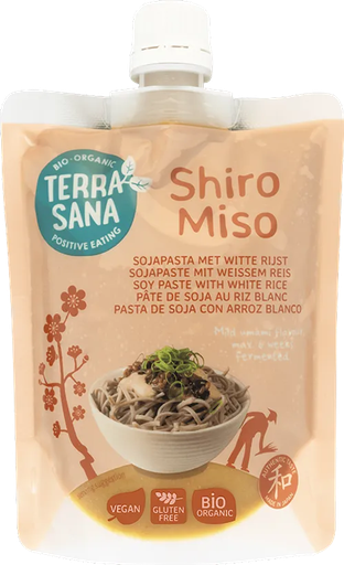 TERRASANA Shiro miso spout (gepasteuriseerd) 250g
