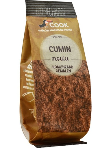 COOK Komijn gemalen navulling 40g