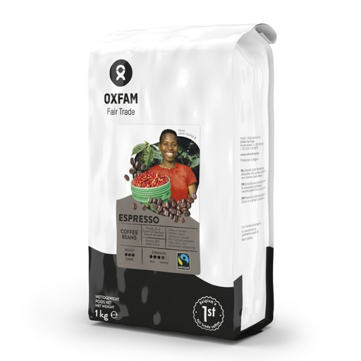 Oxfam Espressokoffie bonen 1 kg