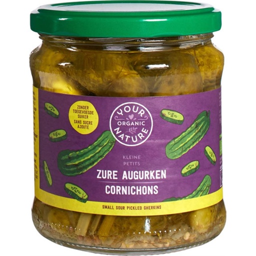 YON Augurken zuur klein 330g