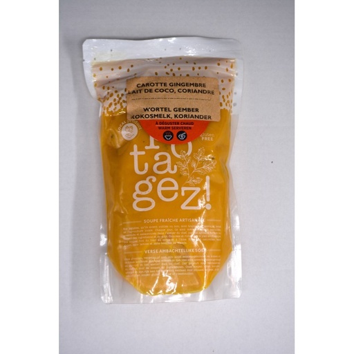 Soupe fraiche Carotte Coco Gingembre 950ml