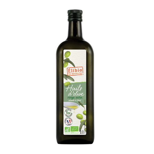 Élibio Olijfolie extra vierge van eerste persing Tunesië/Spanje bio 1L